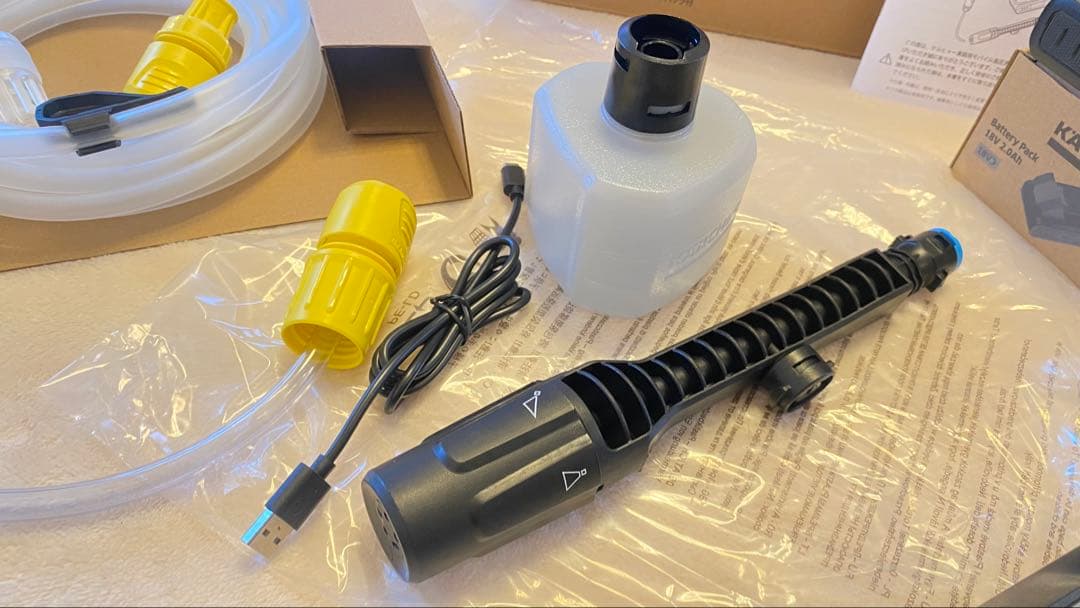 ケルヒャー ハンディジェット モバイル高圧洗浄機 OC5 ほぼ新品