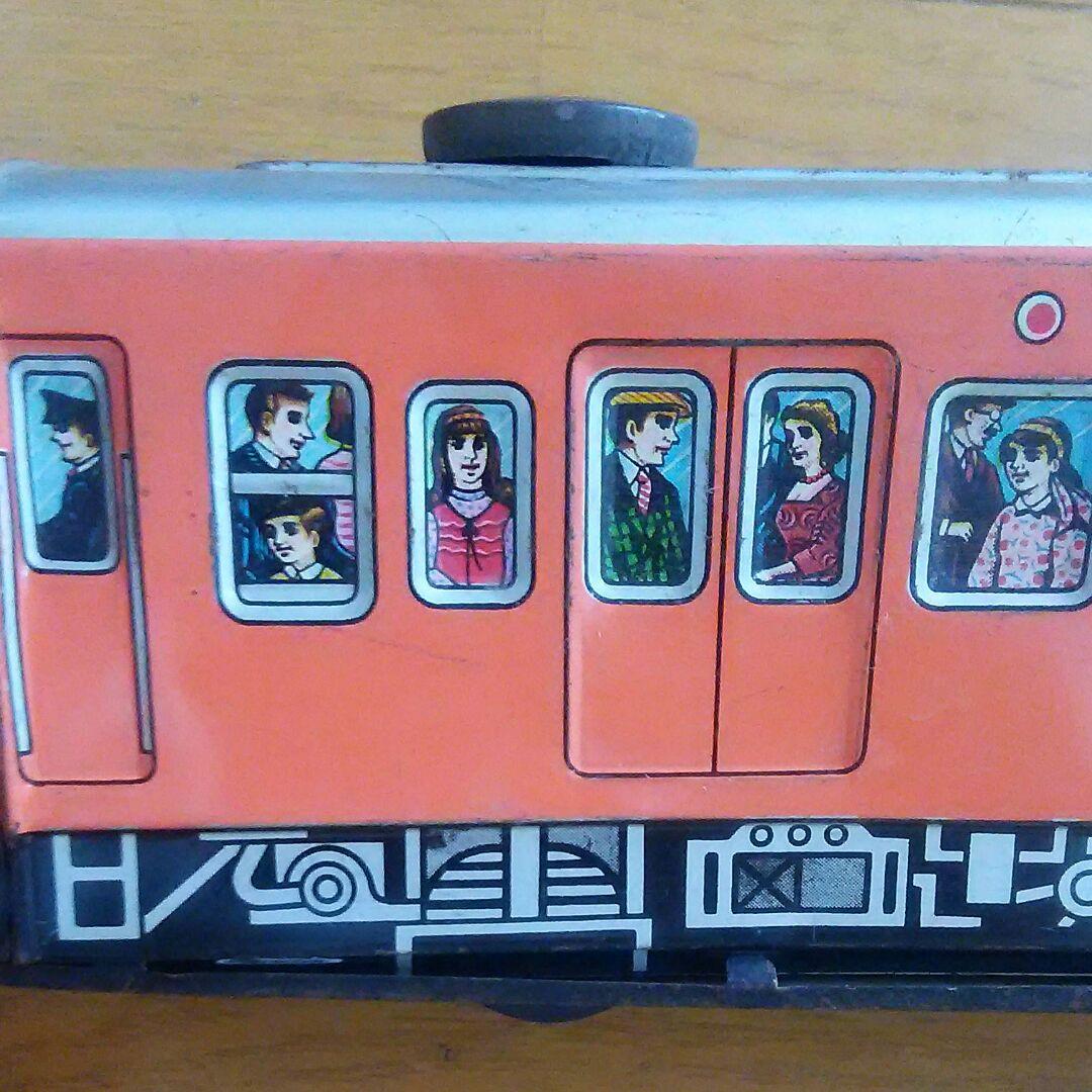 お値下げしました。昭和のレトロな電車のおもちゃ