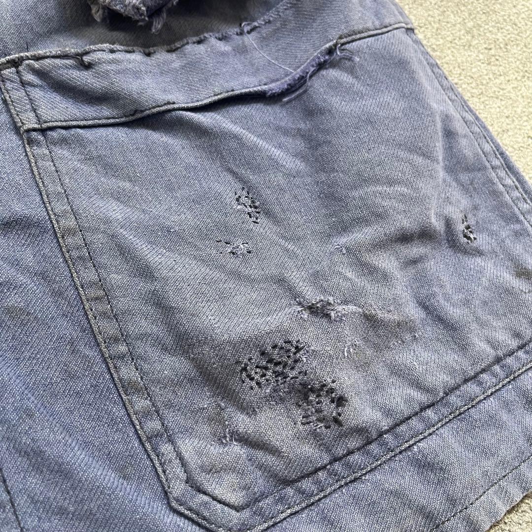 295 60s 70s ヴィンテージ フレンチ カバーオール ワークジャケット