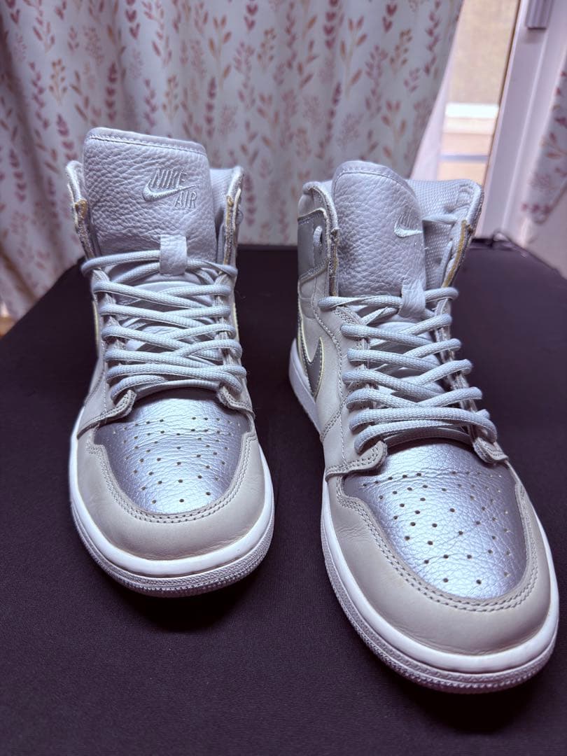 Nike Air Jordan 1 MID シルバー DC1788-029 美品