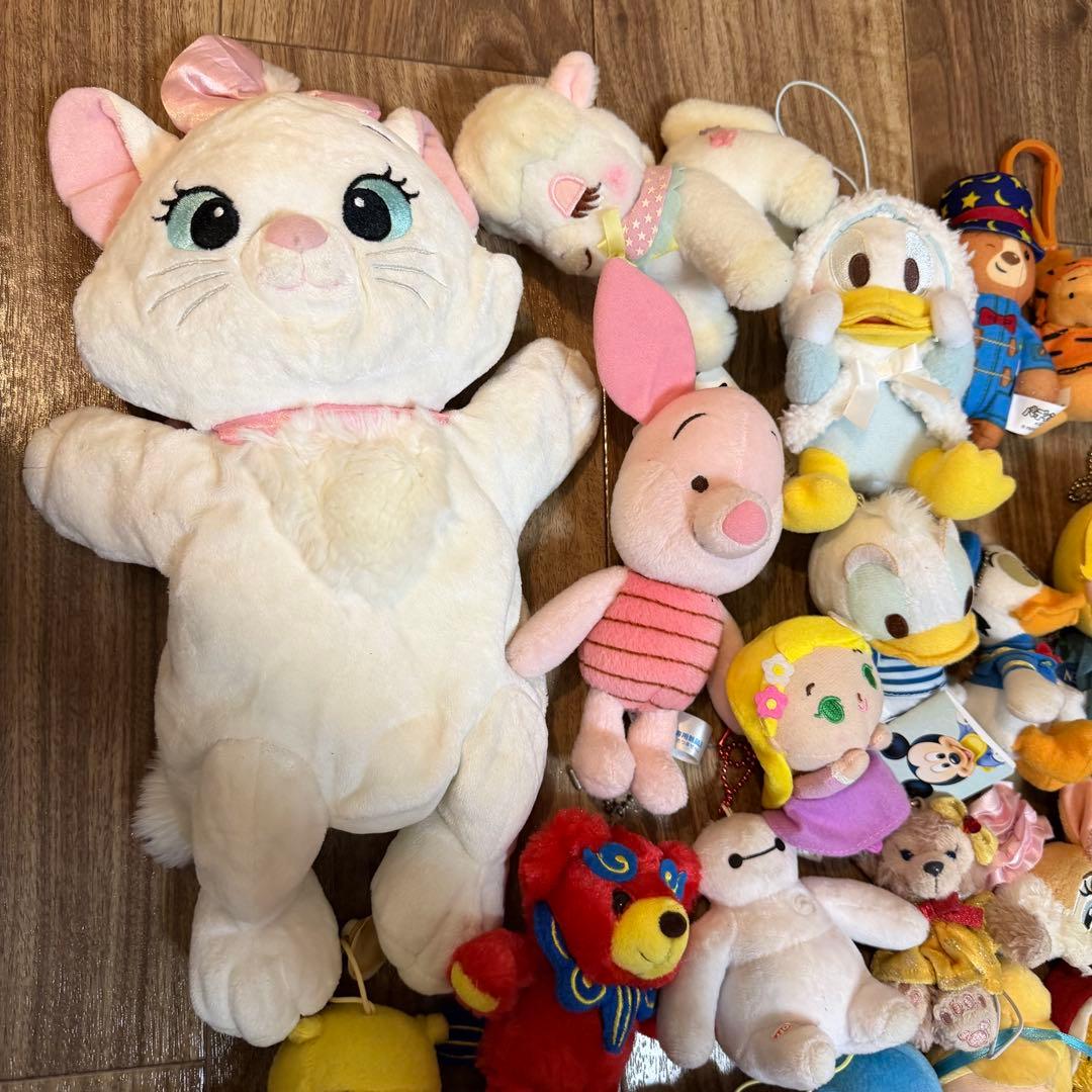 Disney ディズニー　ぬいぐるみマスコットキーホルダー　まとめ売り