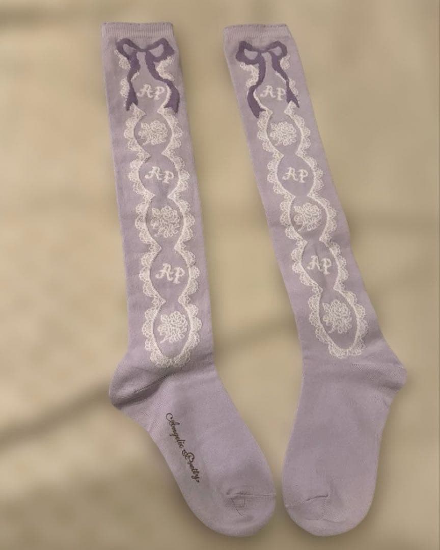 angelic pretty オーバーニーソックス4点