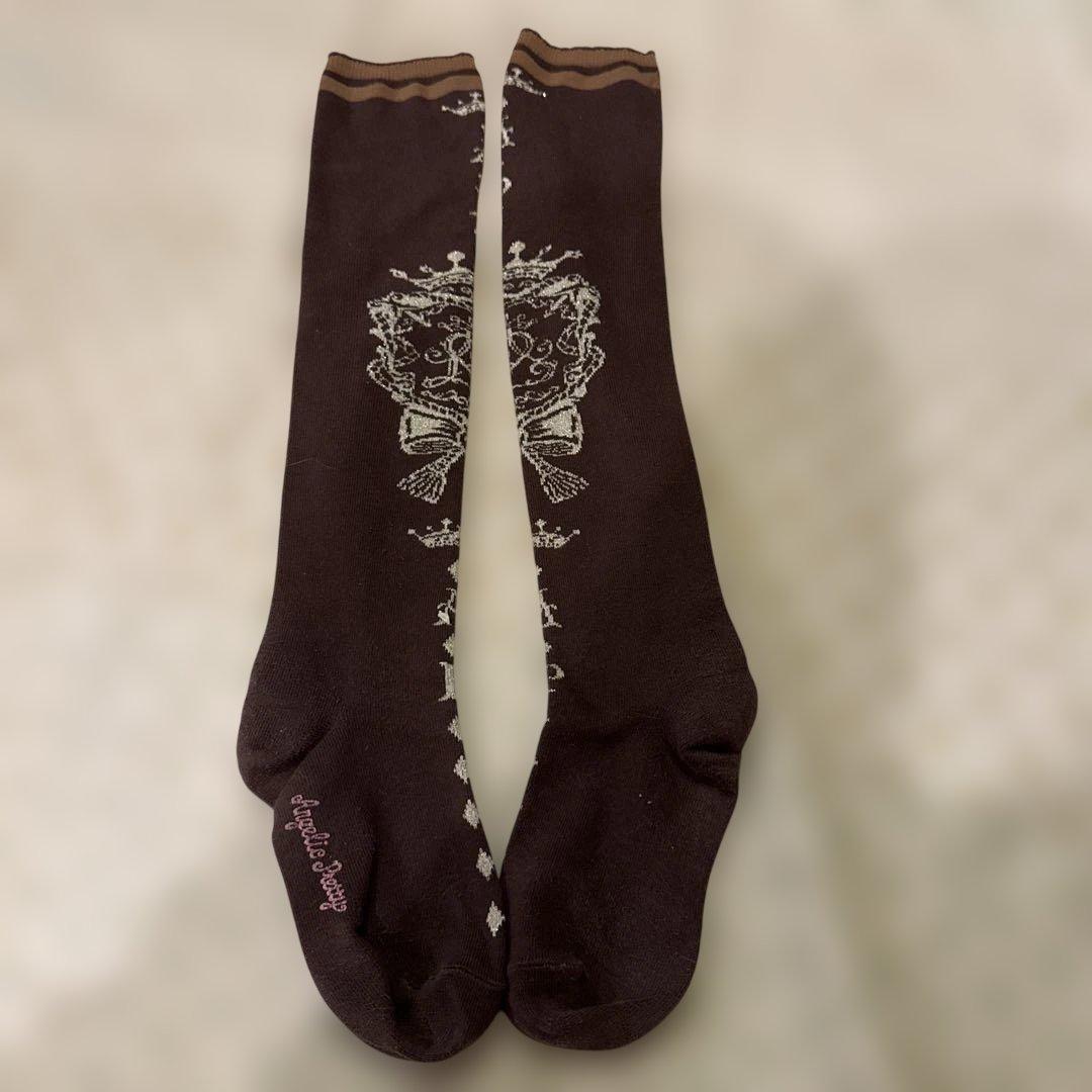 angelic pretty オーバーニーソックス4点