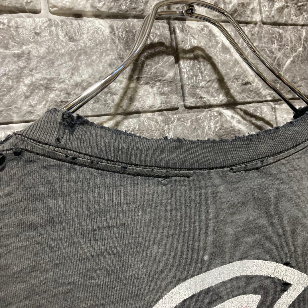 INDEPENDENT Tシャツ インディペンデント 超鬼ボロ 超鬼フェード