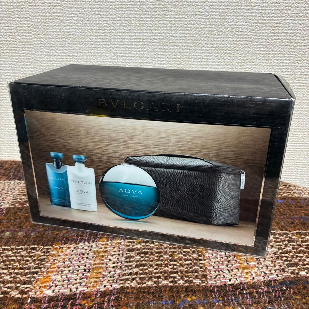 BVLGARI アクア プールオム100ml ボディケアセット