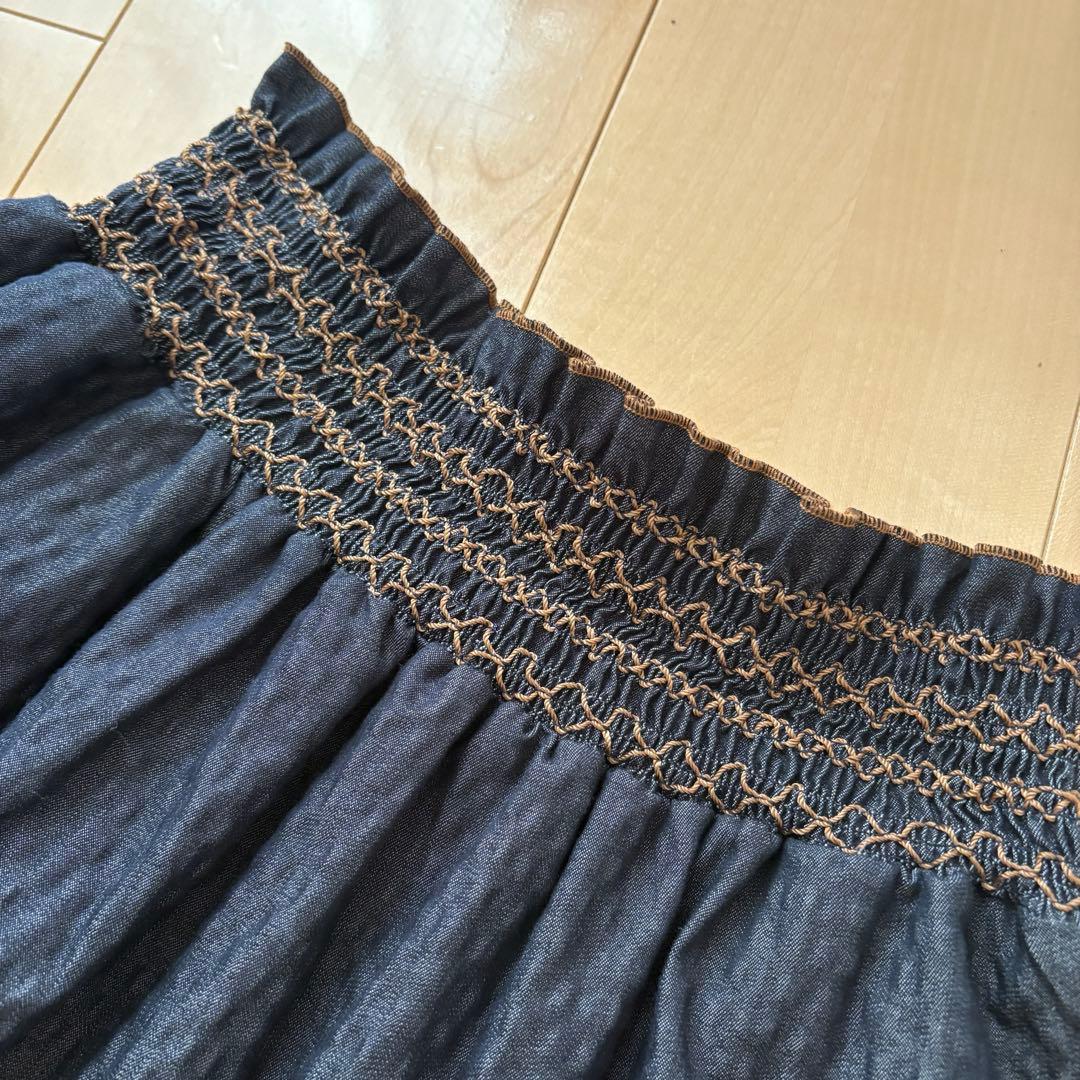 【週末セール】Blumarine ブルマリン ティアードスカート イタリア製