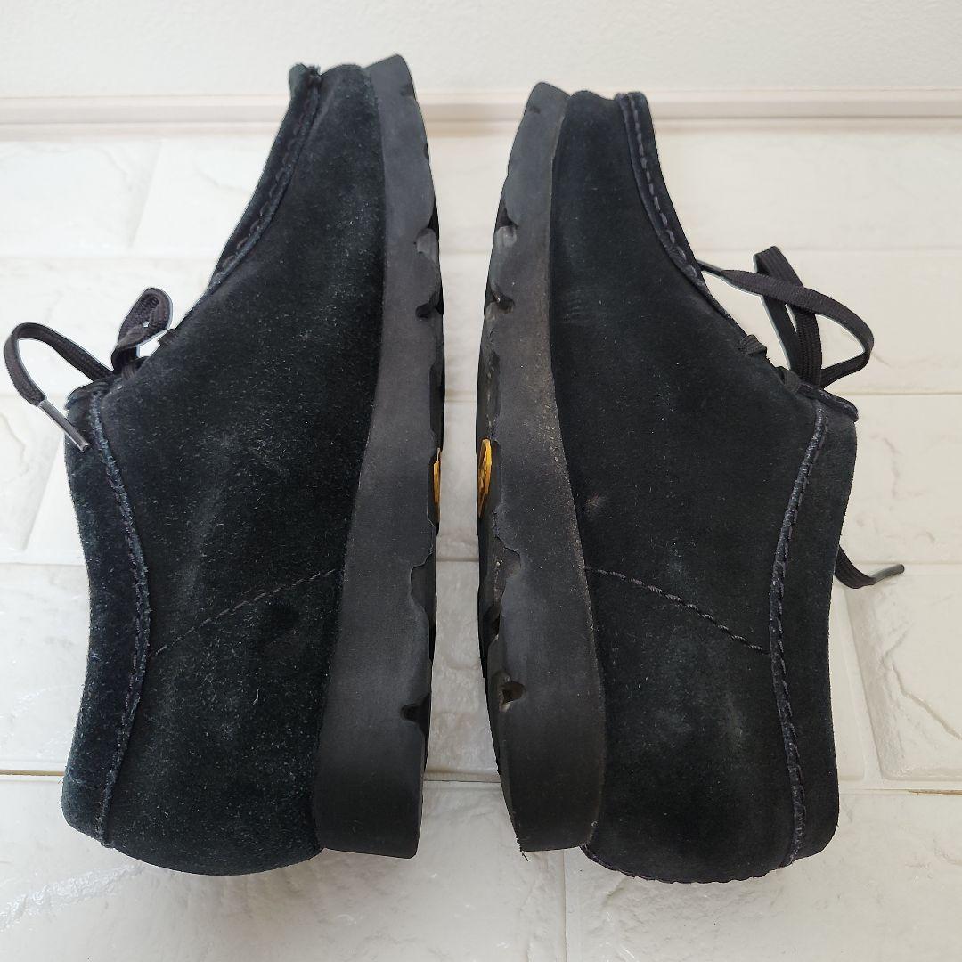 【訳あり】クラークス　GORE-TEX　スエード　ブラック　ビブラムソール