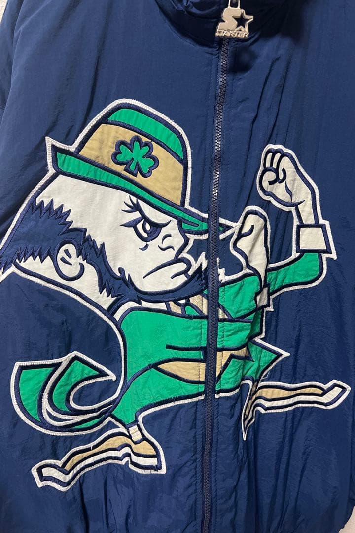 starter ノートルダム NFL ジャケット Fighting Irish