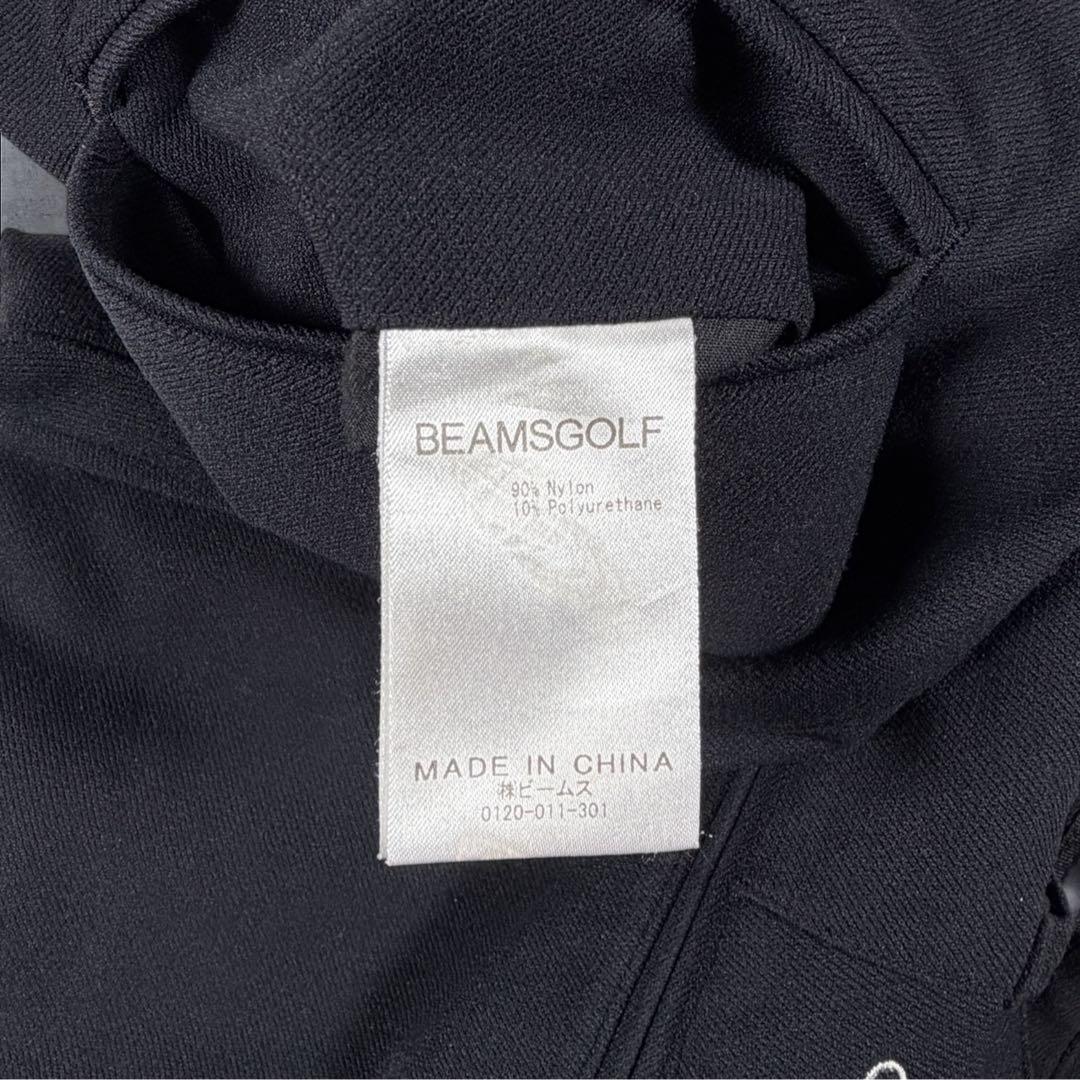 BEAMS GOLF ビームスゴルフ ストレッチ パンツ 裾ジップ 黒 XL
