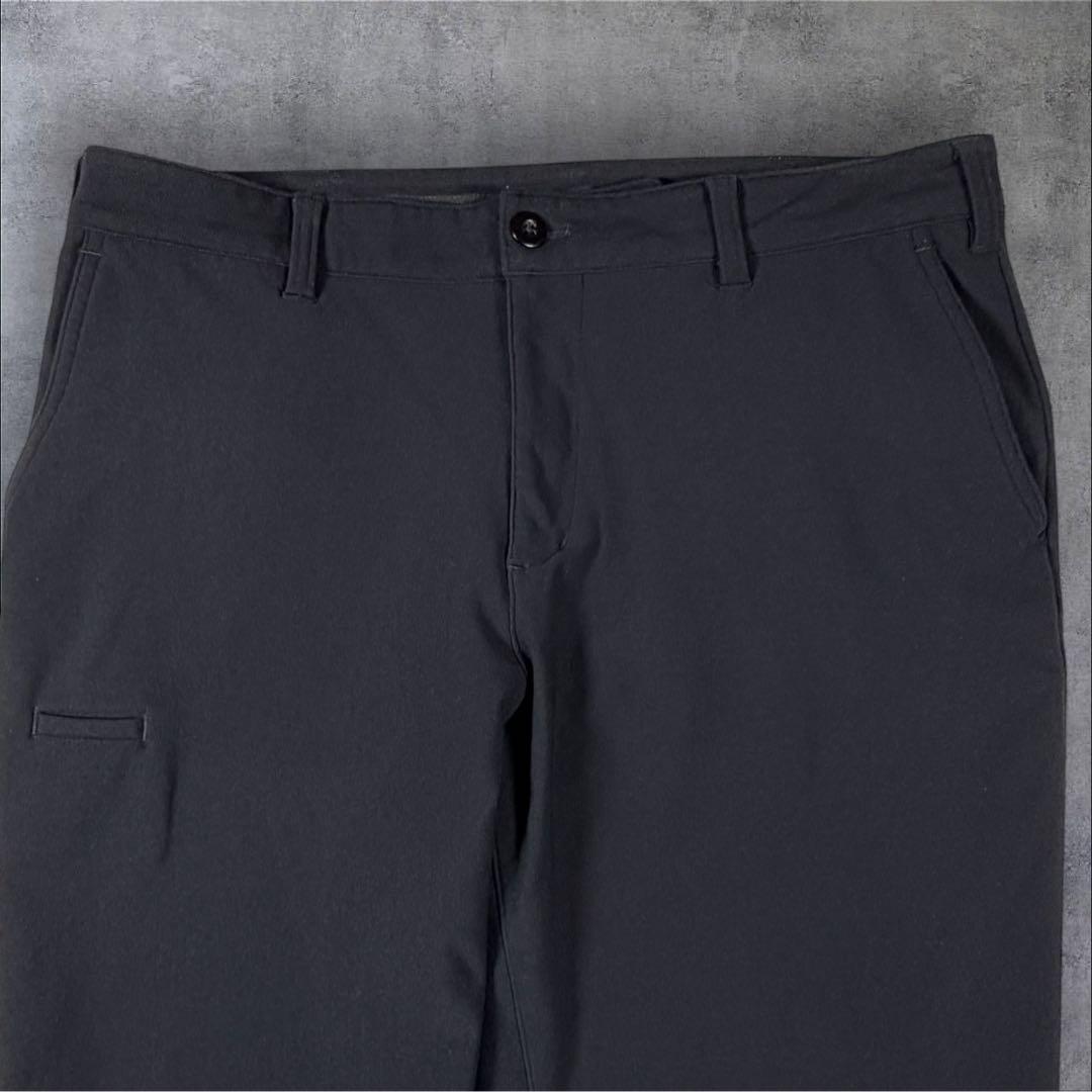 BEAMS GOLF ビームスゴルフ ストレッチ パンツ 裾ジップ 黒 XL