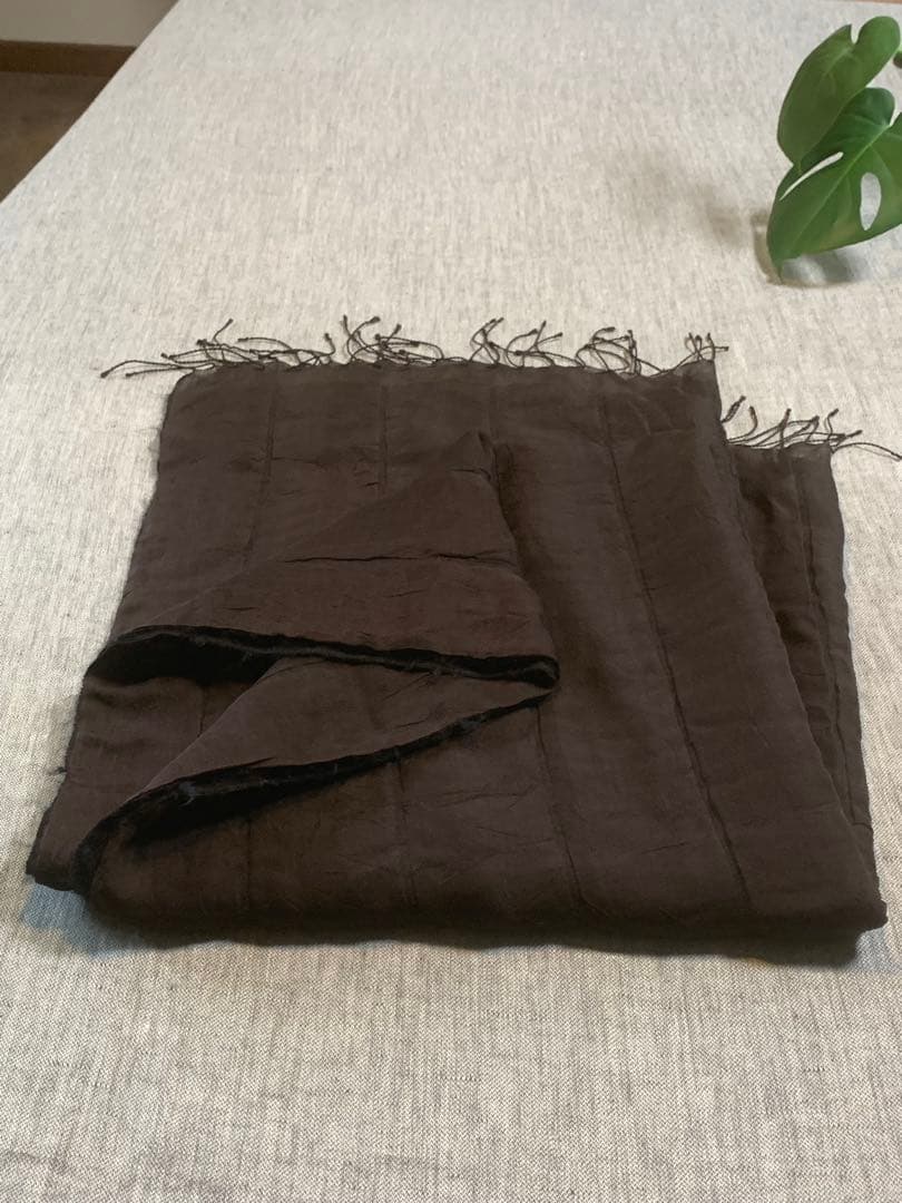 ISSEY MIYAKE 大判ストール　極美品　ペルマネンテ　プリーツプリーズ