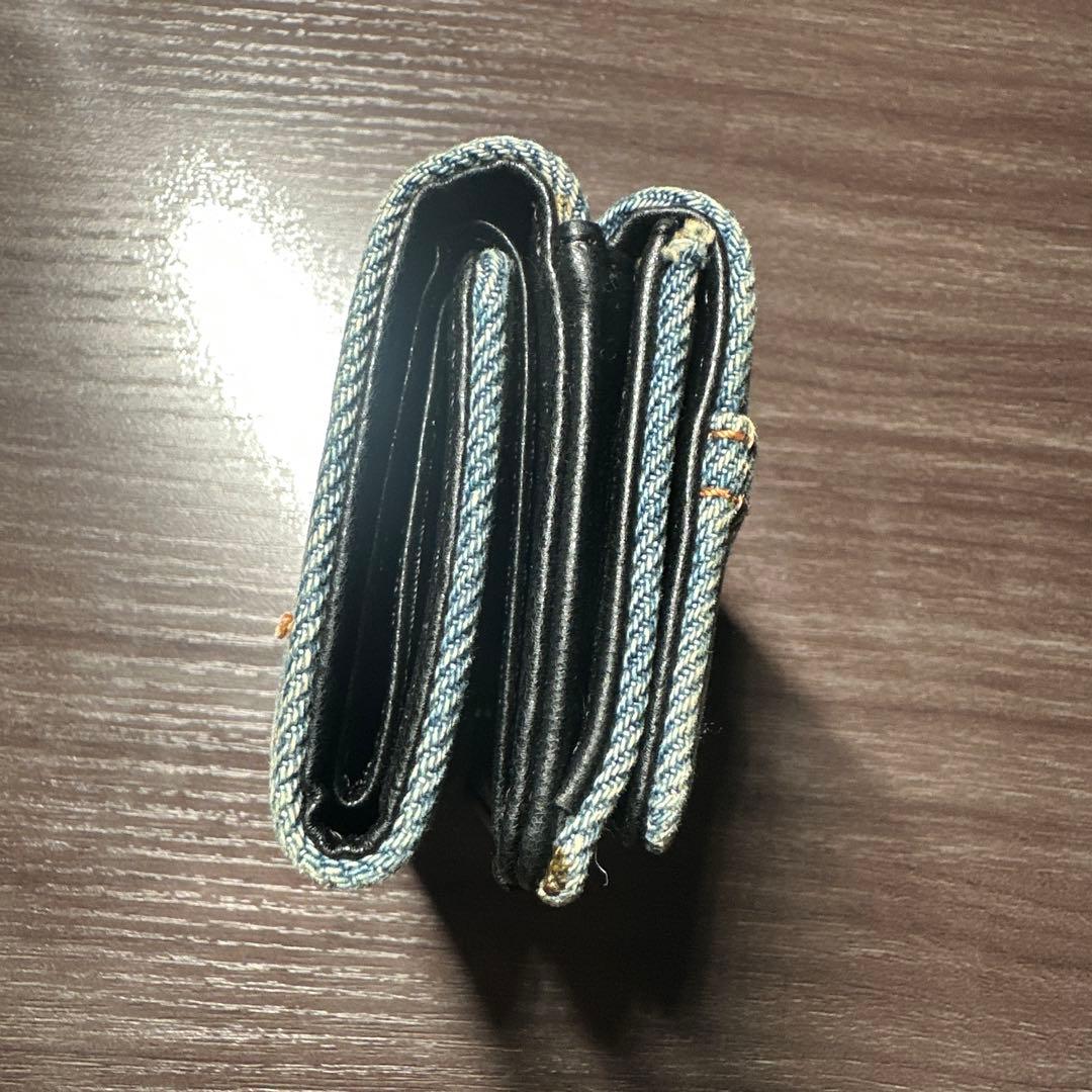 DIESEL 三つ折財布 デニム