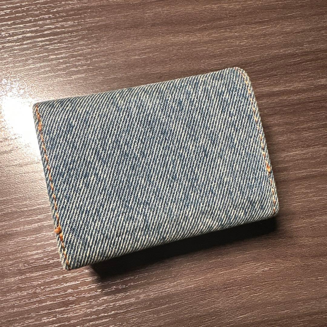 DIESEL 三つ折財布 デニム