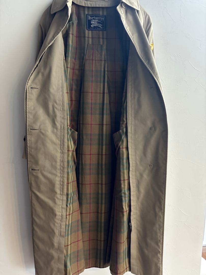 Burberry'sバーバリー イギリス製 希少 ヴィンテージ バルマカーン