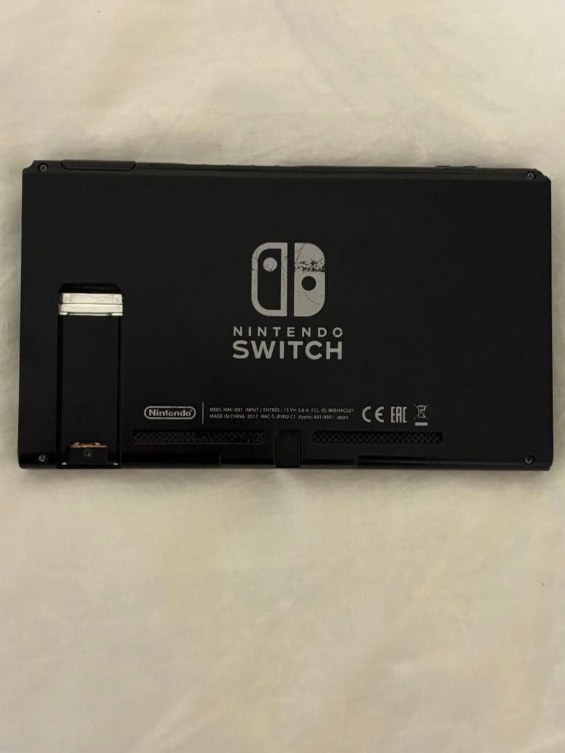 Nintendo Switch 本体 ブラック スタンドなし ジョイコンなし