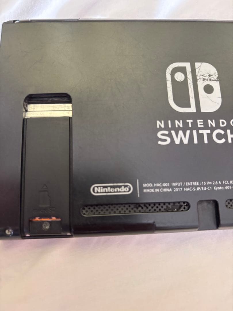 Nintendo Switch 本体 ブラック スタンドなし ジョイコンなし