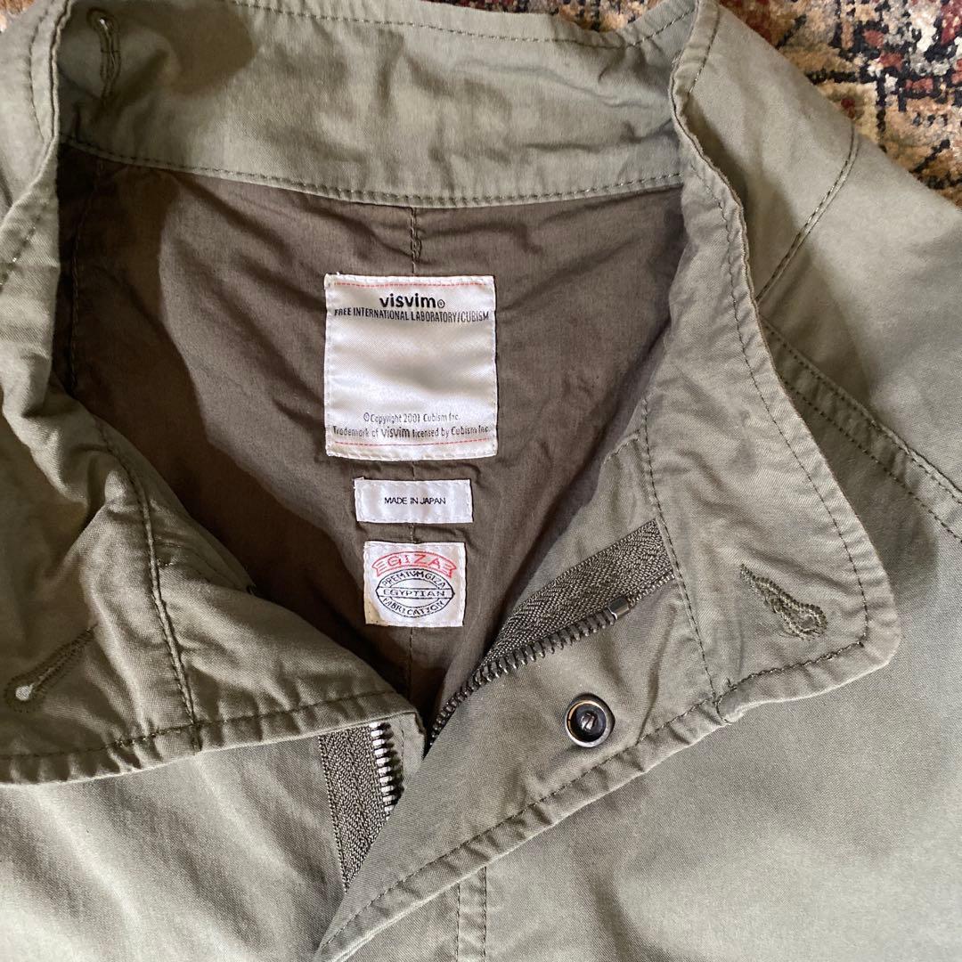 visvim オリーブ モッズコート