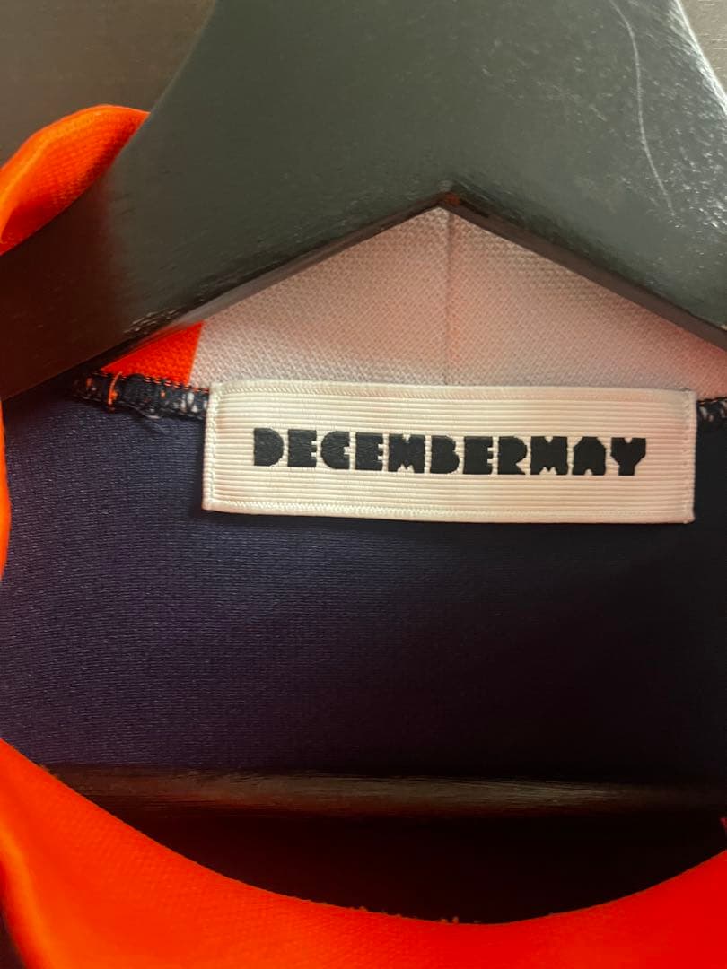 マ*ト様 DECEMBERMAY ディセンバーメイ　半袖モックネックシャツ　M