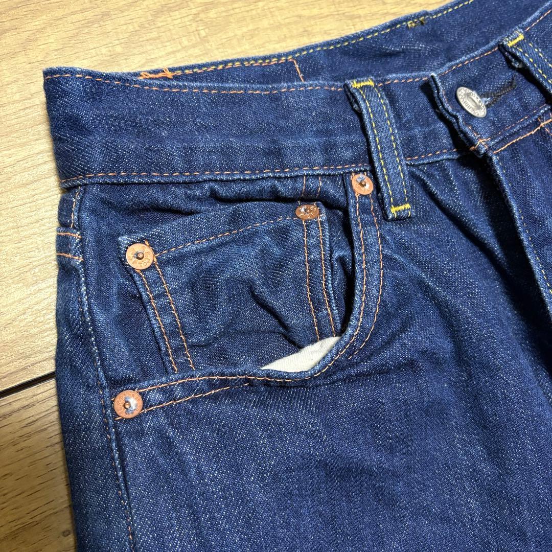 リーバイス LVC 701 デニムパンツ w27 モンロージーンズ 美品 赤耳
