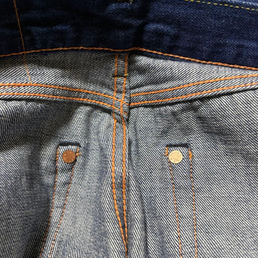 リーバイス LVC 701 デニムパンツ w27 モンロージーンズ 美品 赤耳