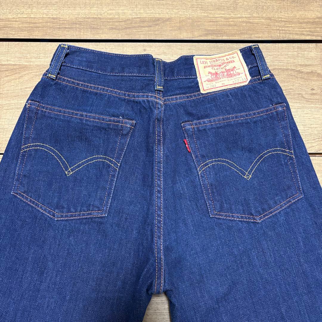 リーバイス LVC 701 デニムパンツ w27 モンロージーンズ 美品 赤耳