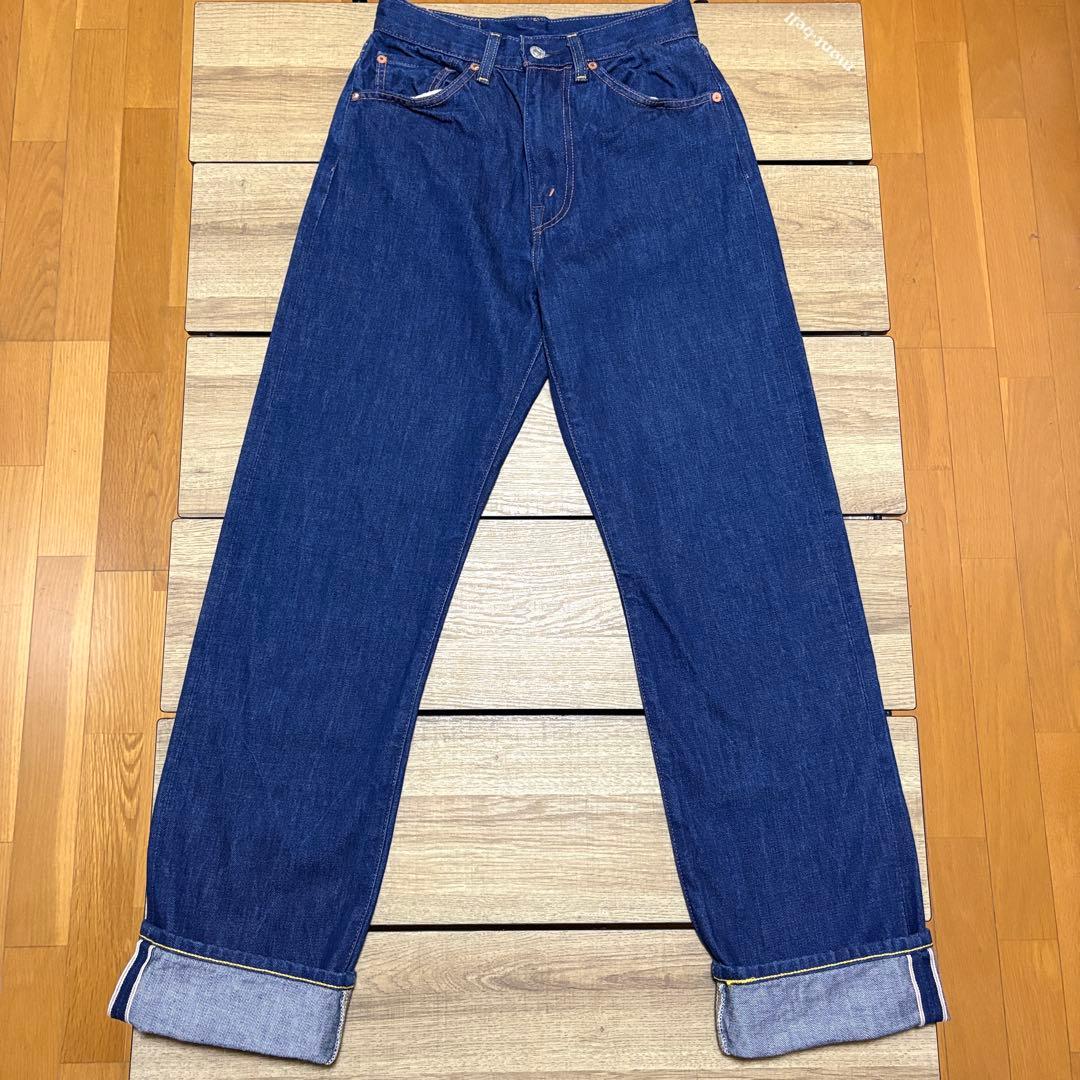リーバイス LVC 701 デニムパンツ w27 モンロージーンズ 美品 赤耳