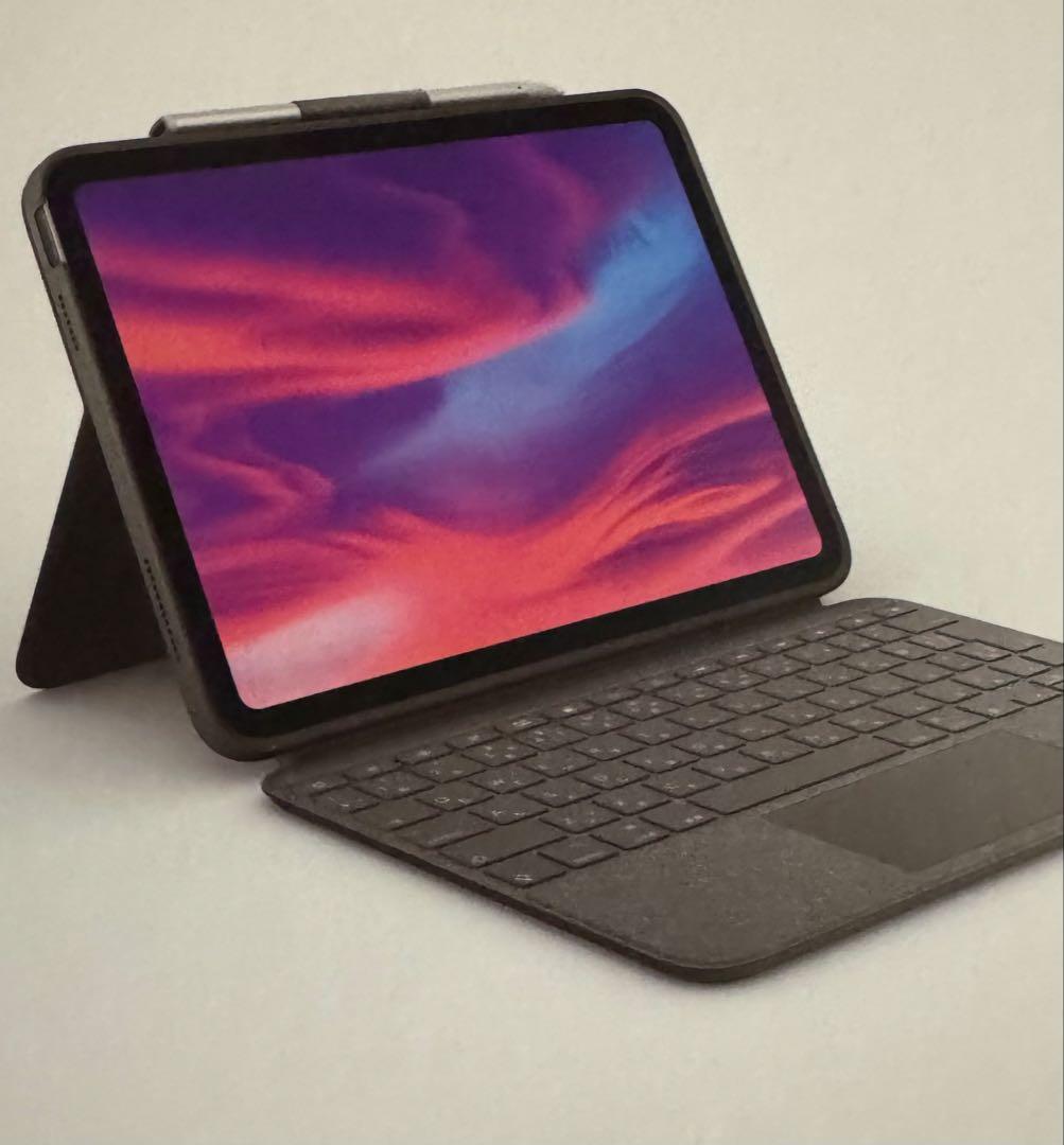 iPad10.9インチ第10世代wi-fi64G +logiコンボ+ペンシル