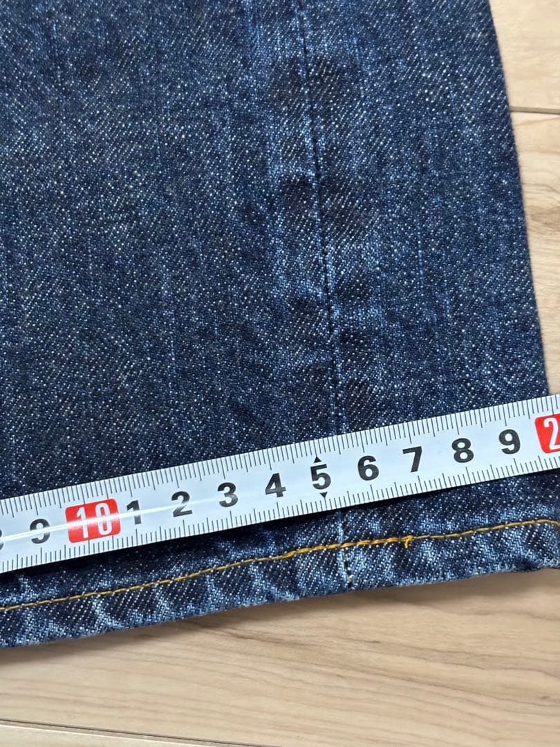 m'sDENIM DUNGAREE vintageリペア加工デニムパンツ