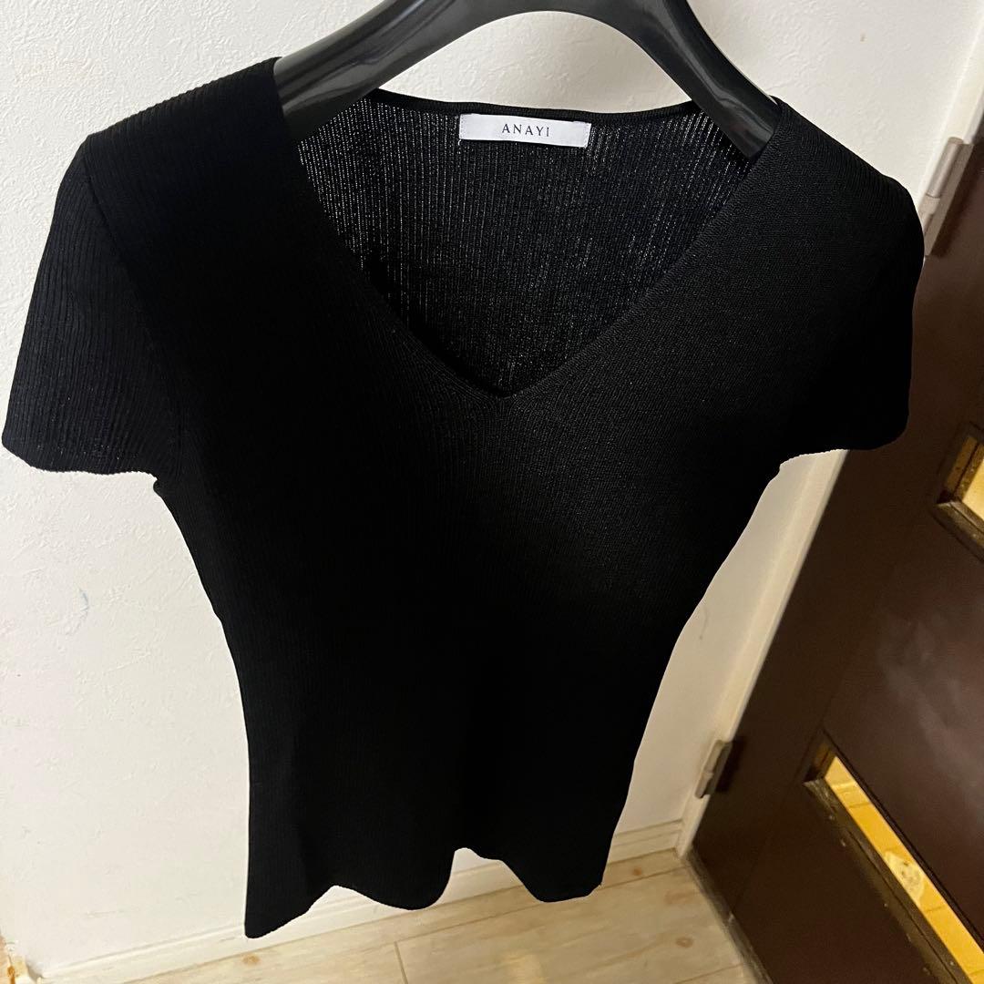 新品☆ANAYI アセテートポリエステルＶネック　セットアップ/セオリー、23区