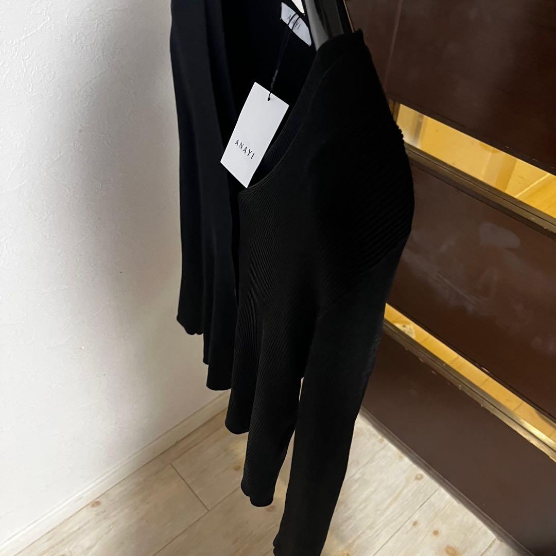新品☆ANAYI アセテートポリエステルＶネック　セットアップ/セオリー、23区