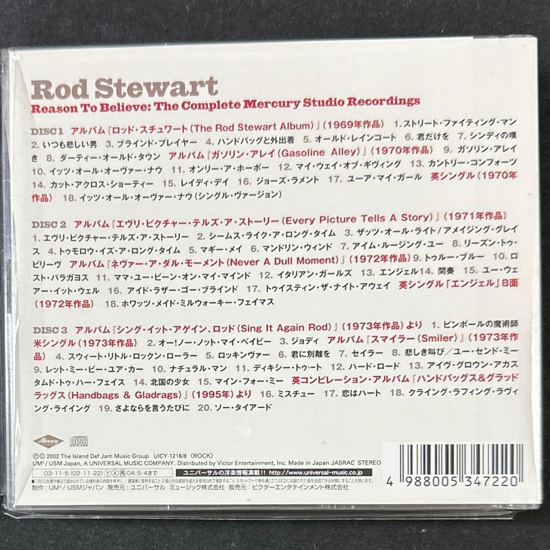 国内盤3CD！ロッド・スチュワート/コンプリート・マーキュリー・レコーディングス