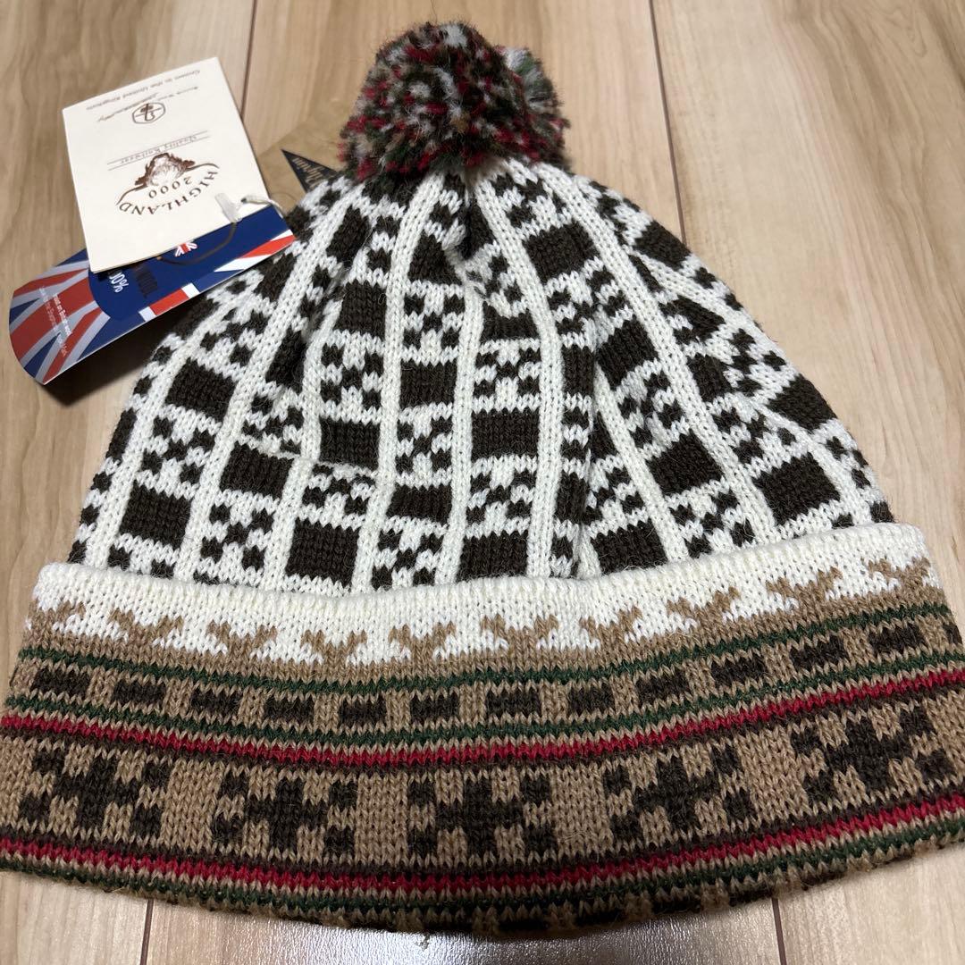 highland 2000 pilgrim イギリス製 ニット帽
