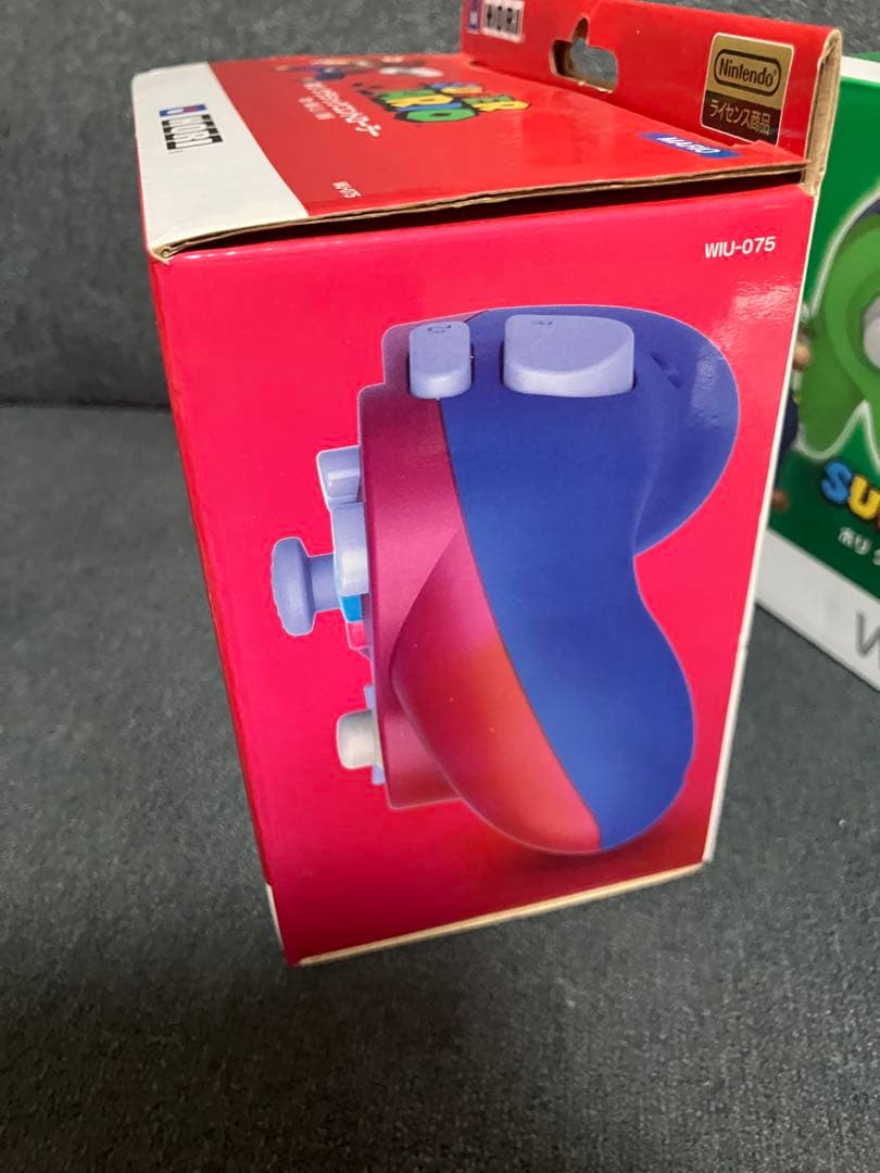 Wii マリオ＆ルイージ コントローラー、wiiリモコン　ルイージ、黒