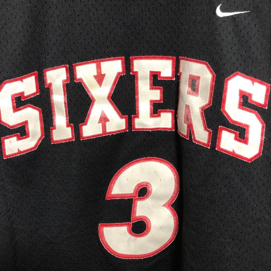 希少　NIKE 76ers アレン•アイバーソン NBAユニフォーム　3XL