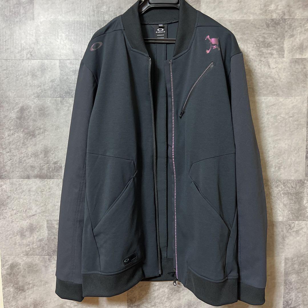 ジャケット・アウター OAKLEY SKULL AURORA AMOROUS BLOUSON BLK