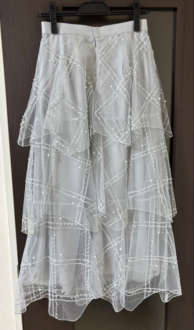 新品　セルフォード 【HANAE MORI×CELFORDコラボ】パールスカート