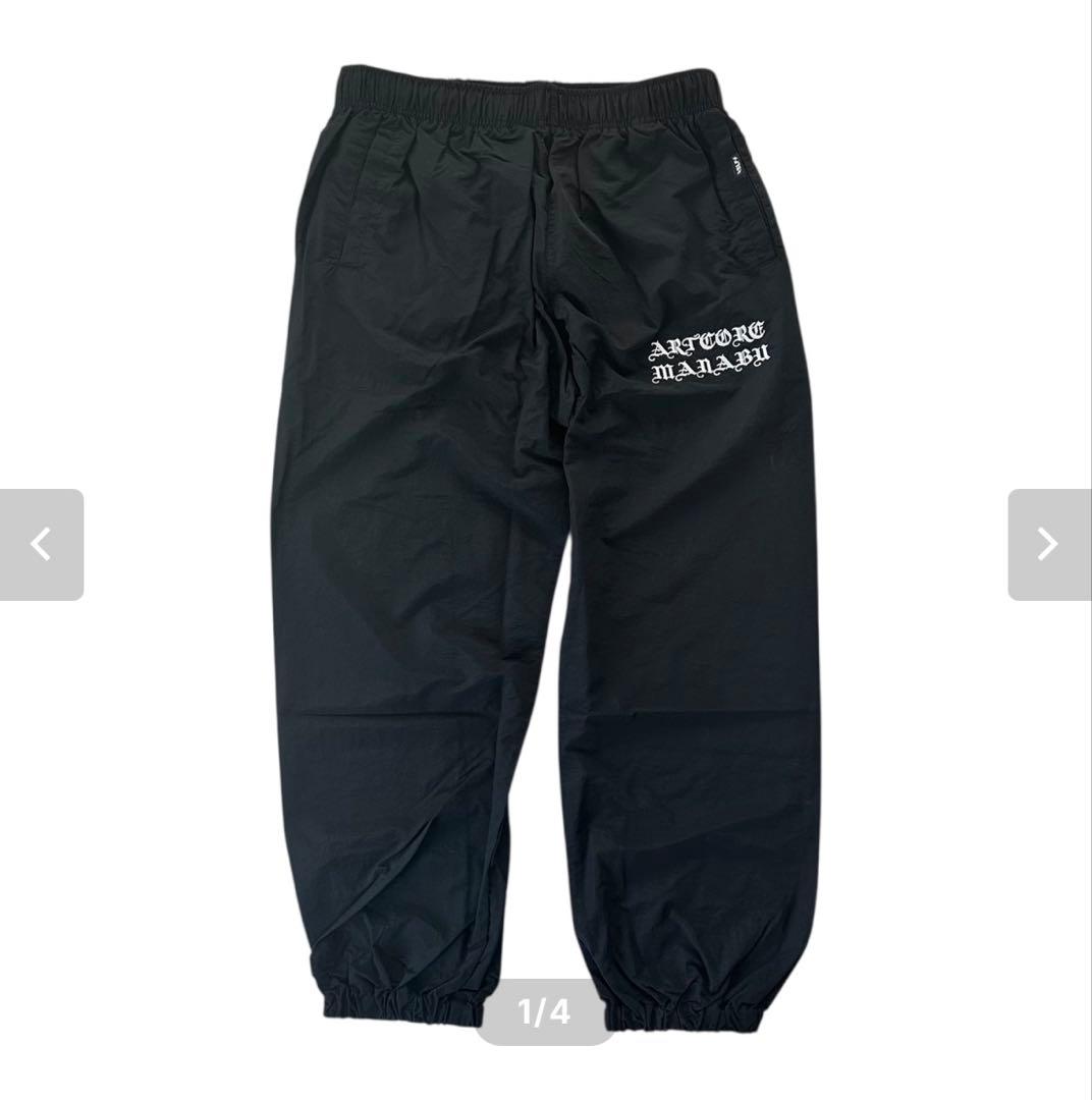 信州まなぶ　Nylon logo pants
