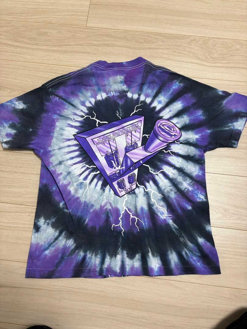 深瀬着用　DEEP PURPLE タイダイ Tシャツ