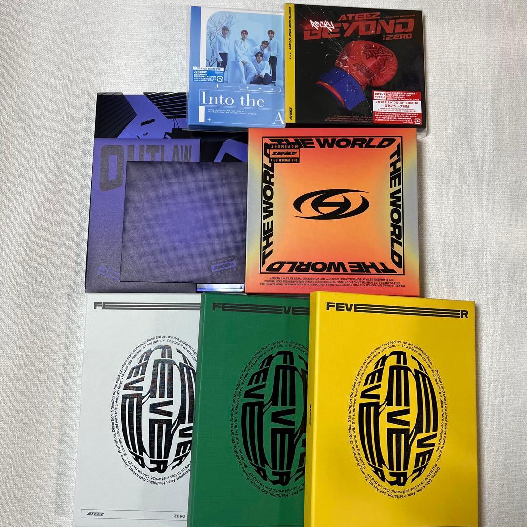 ATEEZ まとめ売り　ソンファフラッグ　うちわ　アルバム　ポスター　シーグリ