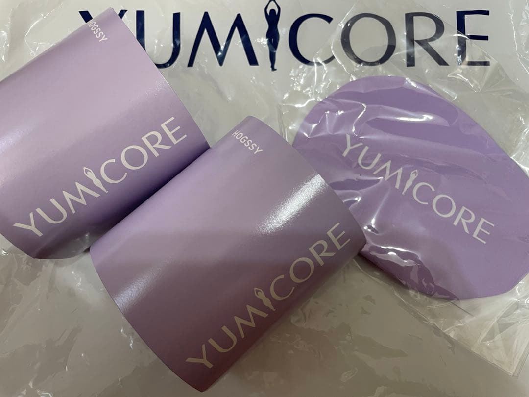 新色ラベンダーYUMICORE Hogssy2個、【非売品】ケース付き