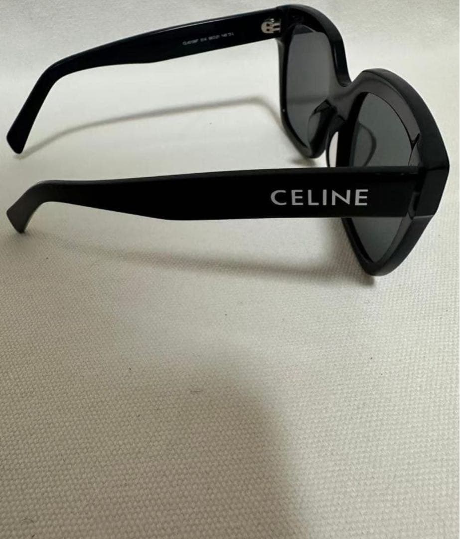 CELINE ブラック キャットアイ サングラス