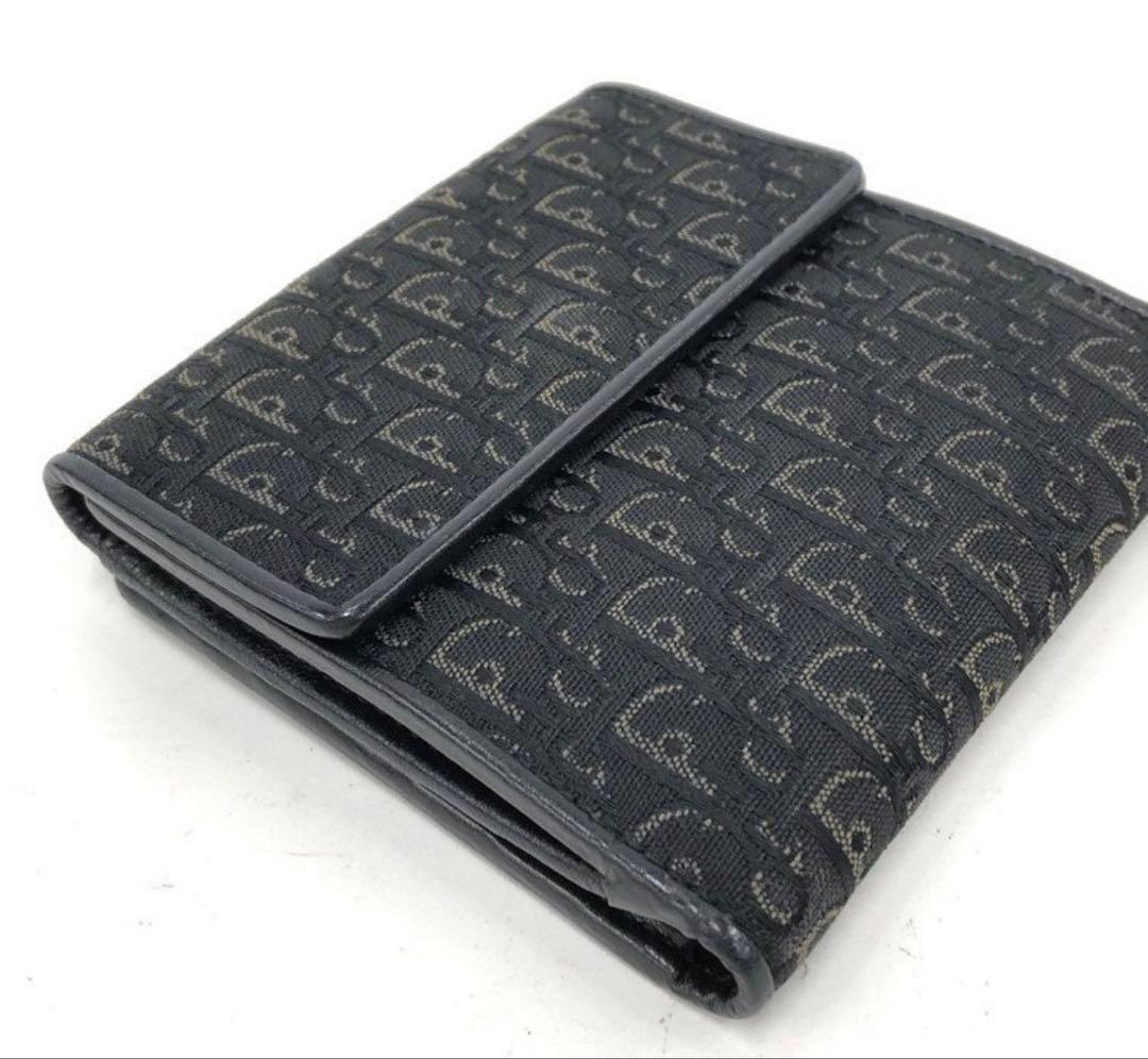 超美品★クリスチャンディオール トロッター コンパクトウォレット 保存袋つき