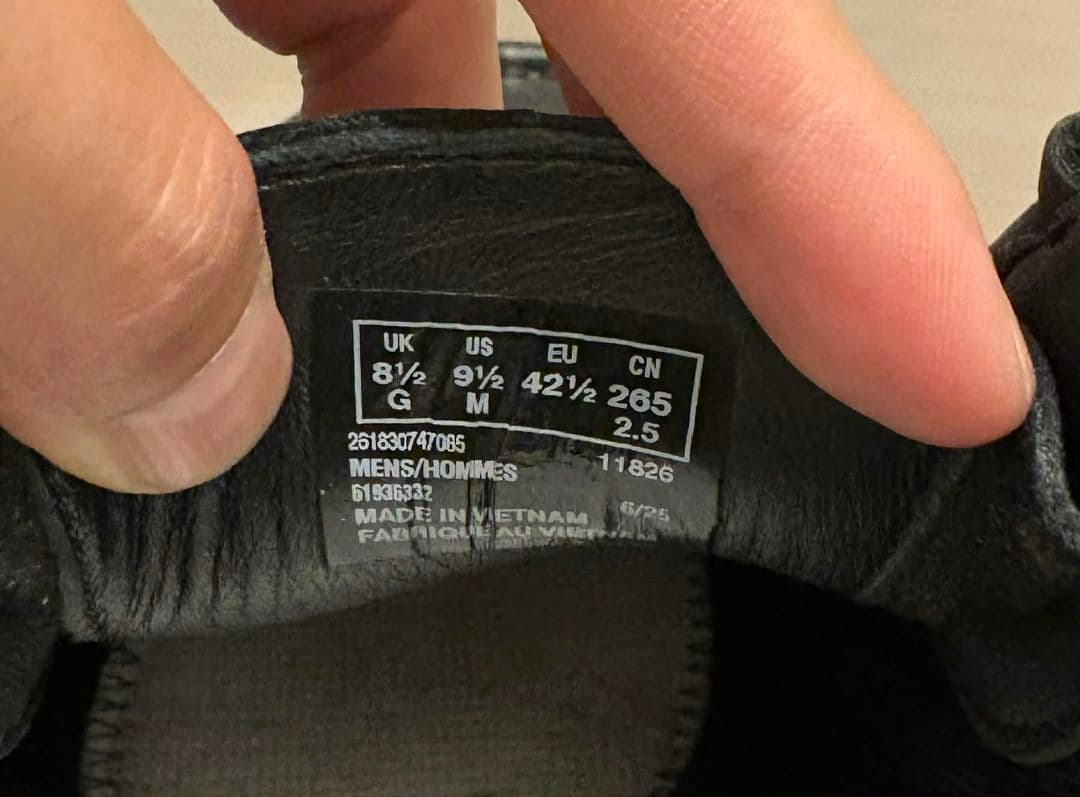 クラークス Clarks GORE-TEX ワラビー ブラック　26.5cm