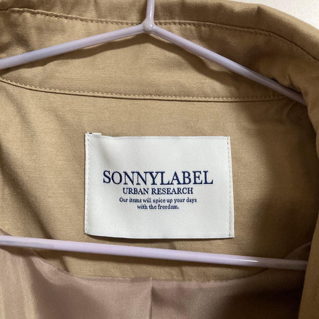 SONNYLABEL ベージュ 撥水ショートトレンチコート　size38