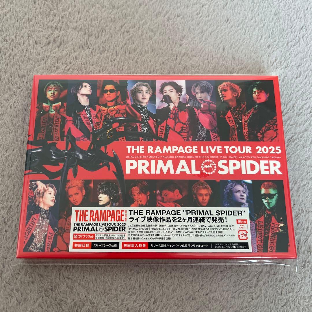 THE RAMPAGE PRIMAL SPIDER Blu-ray ランペ