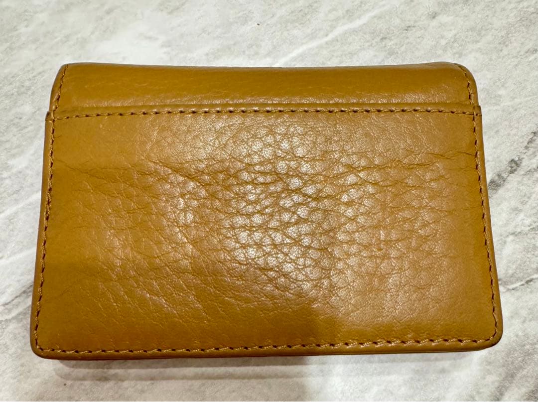 美品★Tory Burch 本革名刺入れ ライトブラウン