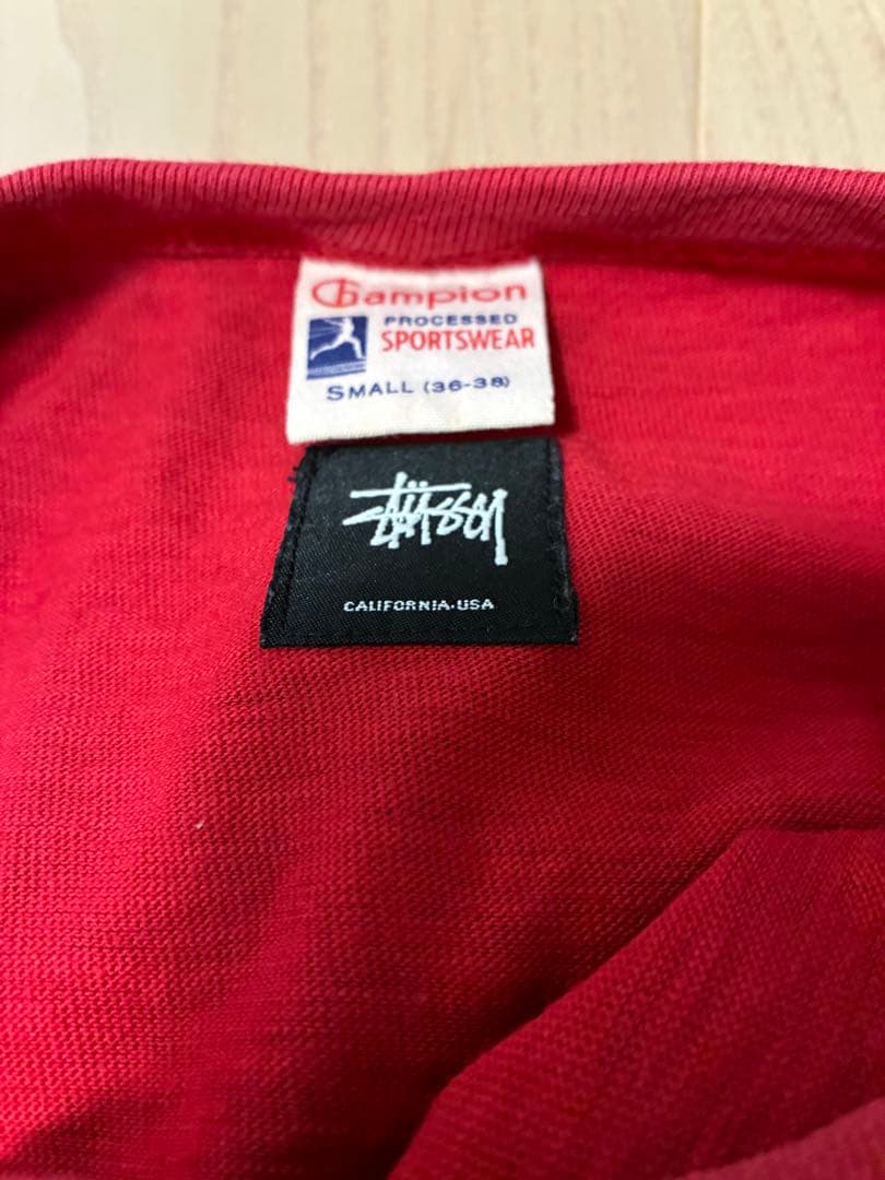 断*す様 ^*^ 【セール中】Stüssy ×Champion コラボTシャツ