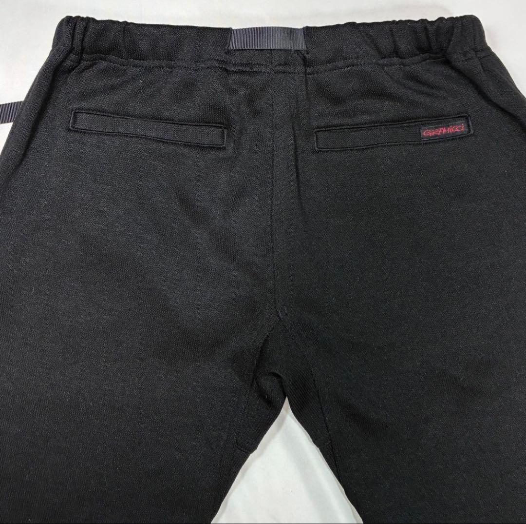 GRAMICCI グラミチ ボンディングニットフリーススリムパンツ ブラック L