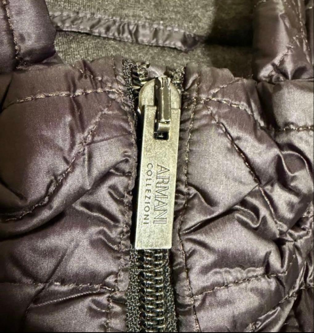 美品 ARMANI COLLEZIONI 伸縮性 Quilted Jacket