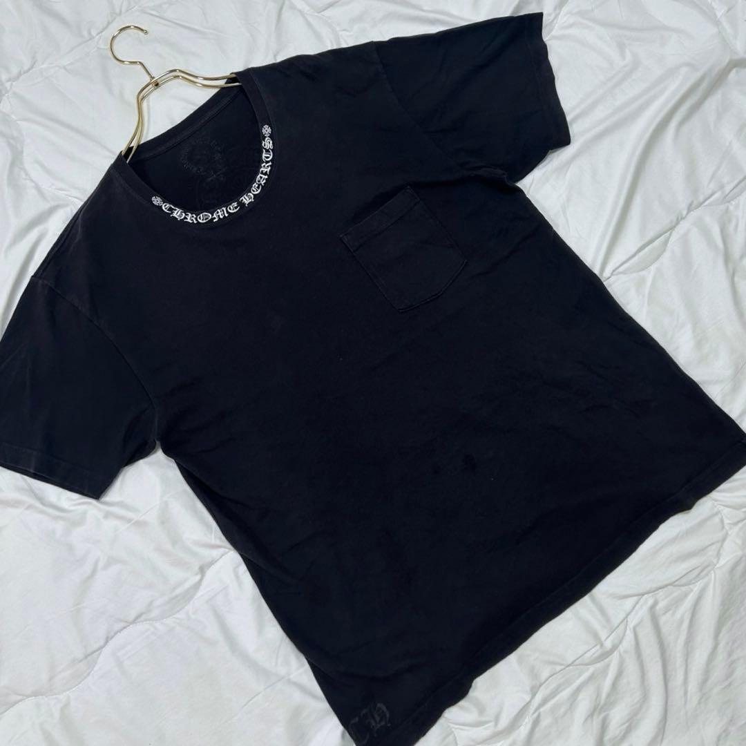 CHROME HEARTS クロムハーツ NECK LOGO TEE Tシャツ